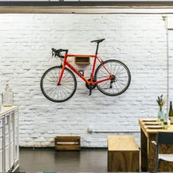 BicycleDudes Gustav Fahrrad-Wandhalterung Aus Holz -Fahrradteile Geschäft 59202790 03b860LI3iQUevV 1280x1280