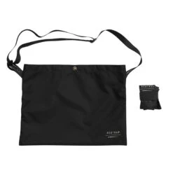 Restrap Race Musette Komprimierbare Tragetasche Schwarz