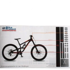 Enjoyyourbike BikeProtect Bike-Bogen Race Lackschutzfolie - Transparent, Matt -Fahrradteile Geschäft 59202854 05 1280x1280