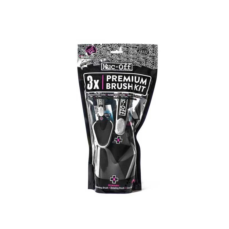 Muc-Off 3X Premium Brush Kit 3er Bürsten-Set 4 Muc-Off 3X Premium Brush Kit 3er Bürsten-Set – Bild 2