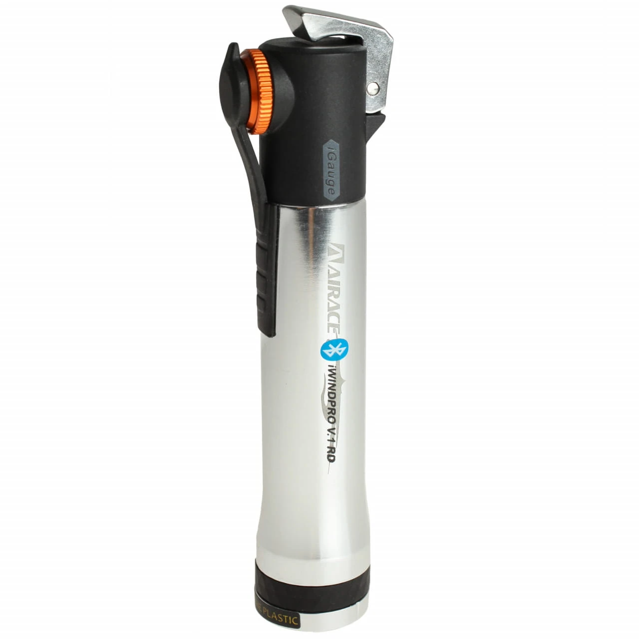 Airace IWindpro V1 ROAD Bluetooth-Minimpumpe Mit Digitaler App-Anzeige Bis 8 Bar (120 PSI) 3 Airace IWindpro V1 ROAD Bluetooth-Minimpumpe Mit Digitaler App-Anzeige Bis 8 Bar (120 PSI)