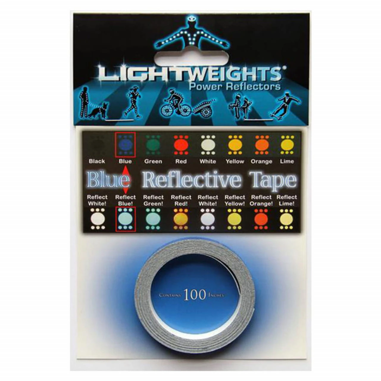 Lightweights Reflective Tape 3M Reflexband - Blue (Blau) 3 Lightweights Reflective Tape 3M Reflexband - Blue (Blau)