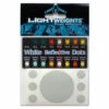 Lightweights Reflective Dots 3M Reflexpunkte 7er Set - White (Weiß) -Fahrradteile Geschäft 59203715 01TvSD7Yi9w3UQH 1280x1280