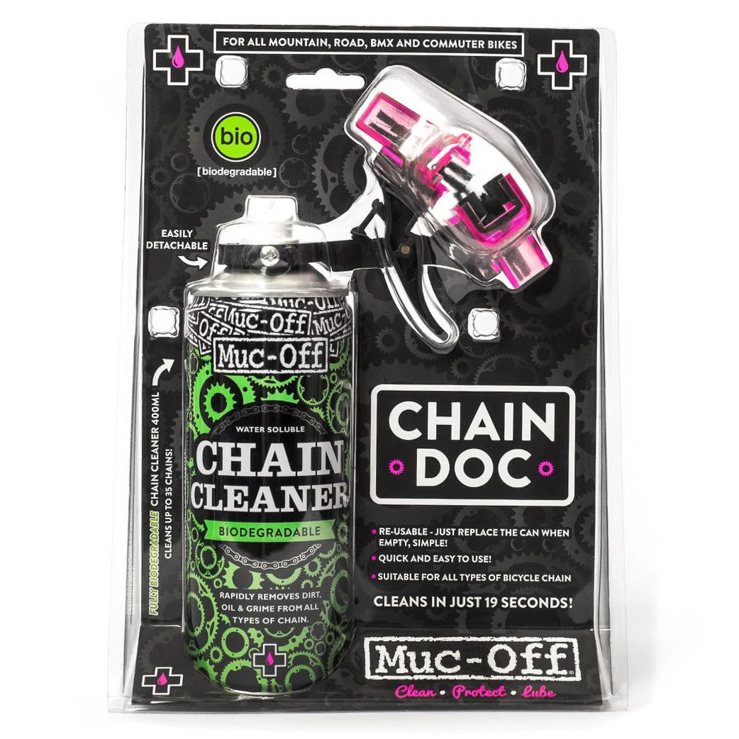 Muc-Off Chain Doc (incl. Chain Cleaner 400ml) - Praktisches Twin Pack 3 Muc-Off Chain Doc (incl. Chain Cleaner 400ml) - Praktisches Twin Pack