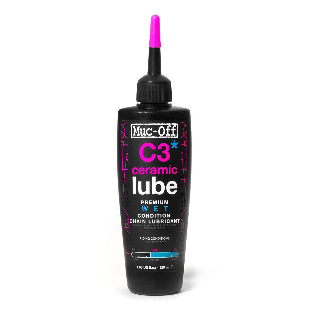 Muc-Off C3 Wet Ceramic Lube 120ml 3 Muc-Off C3 Wet Ceramic Lube 120ml