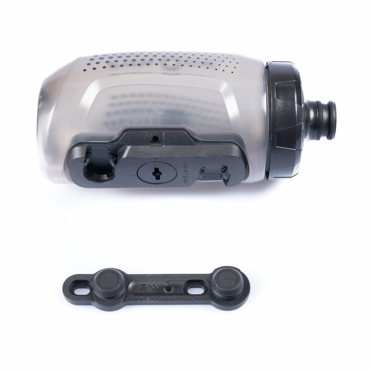 Fidlock TWIST Bottle 450 + Bike Base Transparent Black 7 Fidlock TWIST Bottle 450 + Bike Base Transparent Black – Bild 5