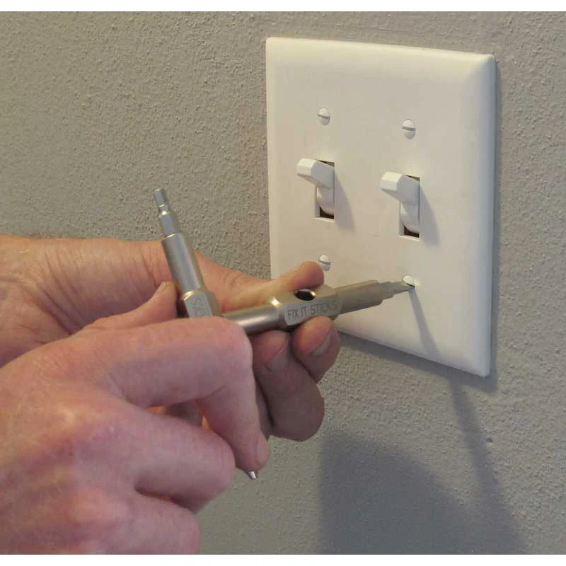 FixItSticks Replaceable General & Home Edition Schraubendreher-Set Mit 18 Bits + Halterung 7 FixItSticks Replaceable General & Home Edition Schraubendreher-Set Mit 18 Bits + Halterung – Bild 5