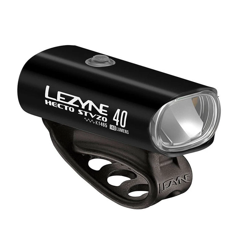 Lezyne LED Hecto Drive 40 StVZO Frontlicht Schwarz 3 Lezyne LED Hecto Drive 40 StVZO Frontlicht Schwarz