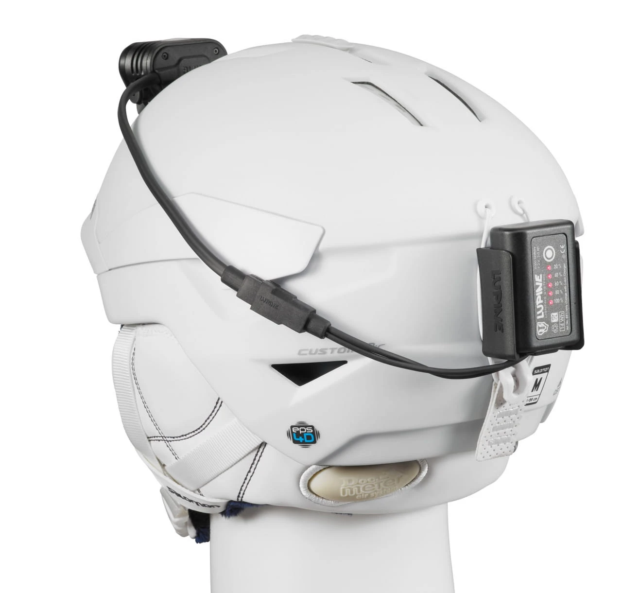 Lupine 3M Duallock FastClick Akku-Helmhalter 2.0 4 Lupine 3M Duallock FastClick Akku-Helmhalter 2.0 – Bild 2