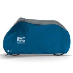 BikeParka XL Fahrradüberzug Für Große Fahrräder Blau