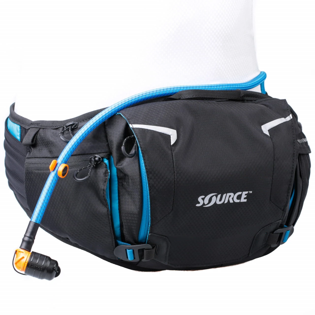 SOURCE Hipster Ultra 5 L Trinkgürtel - 1,5 L Trinksystem + 3,5 L Stauraum, Schwarz 3 SOURCE Hipster Ultra 5 L Trinkgürtel - 1,5 L Trinksystem + 3,5 L Stauraum, Schwarz
