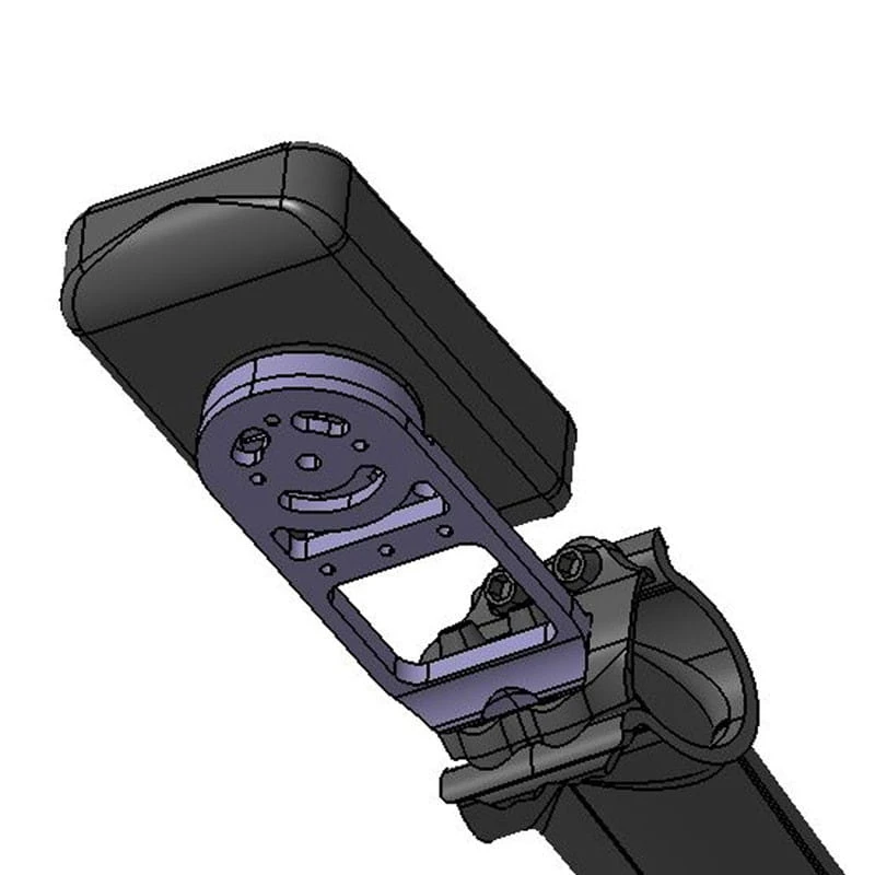Mcfk Wahoo Fahrradcomputer Mount Für Mcfk-Vorbauten 17 Grad 7 Mcfk Wahoo Fahrradcomputer Mount Für Mcfk-Vorbauten 17 Grad – Bild 5