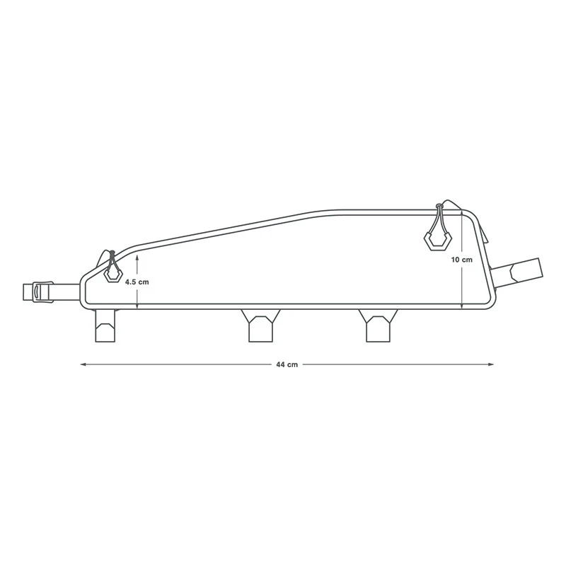 Apidura Racing Long Top Tube Pack 2L - Oberrohrtasche 7 Apidura Racing Long Top Tube Pack 2L - Oberrohrtasche – Bild 5