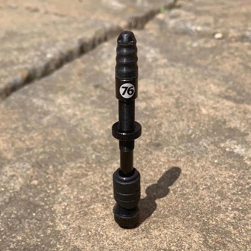 76Projects High Volume Tubeless Valves 24-54mm - Black (Schwarz) 4 76Projects High Volume Tubeless Valves 24-54mm - Black (Schwarz) – Bild 2