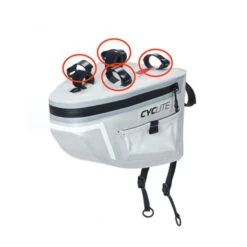 CYCLITE Velcro Fixation Strap (short) Für Lenkertasche - Länge 15 Cm, Schwarz -Fahrradteile Geschäft 68923653 03uYi4V4s4satK1 1280x1280