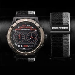 COROS VERTIX 2 Nylon Band Black 26 Mm Breit Mit 26 Mm Armbandanschluss - Nylon-Armband Schwarz -Fahrradteile Geschäft 68924184 03YH8KkukZHL2Z7 1280x1280