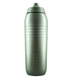 Keego Trinkflasche 750 Ml Gravel Green - Sportflasche Mit Innenbeschichtung Aus Titan (Version 4)