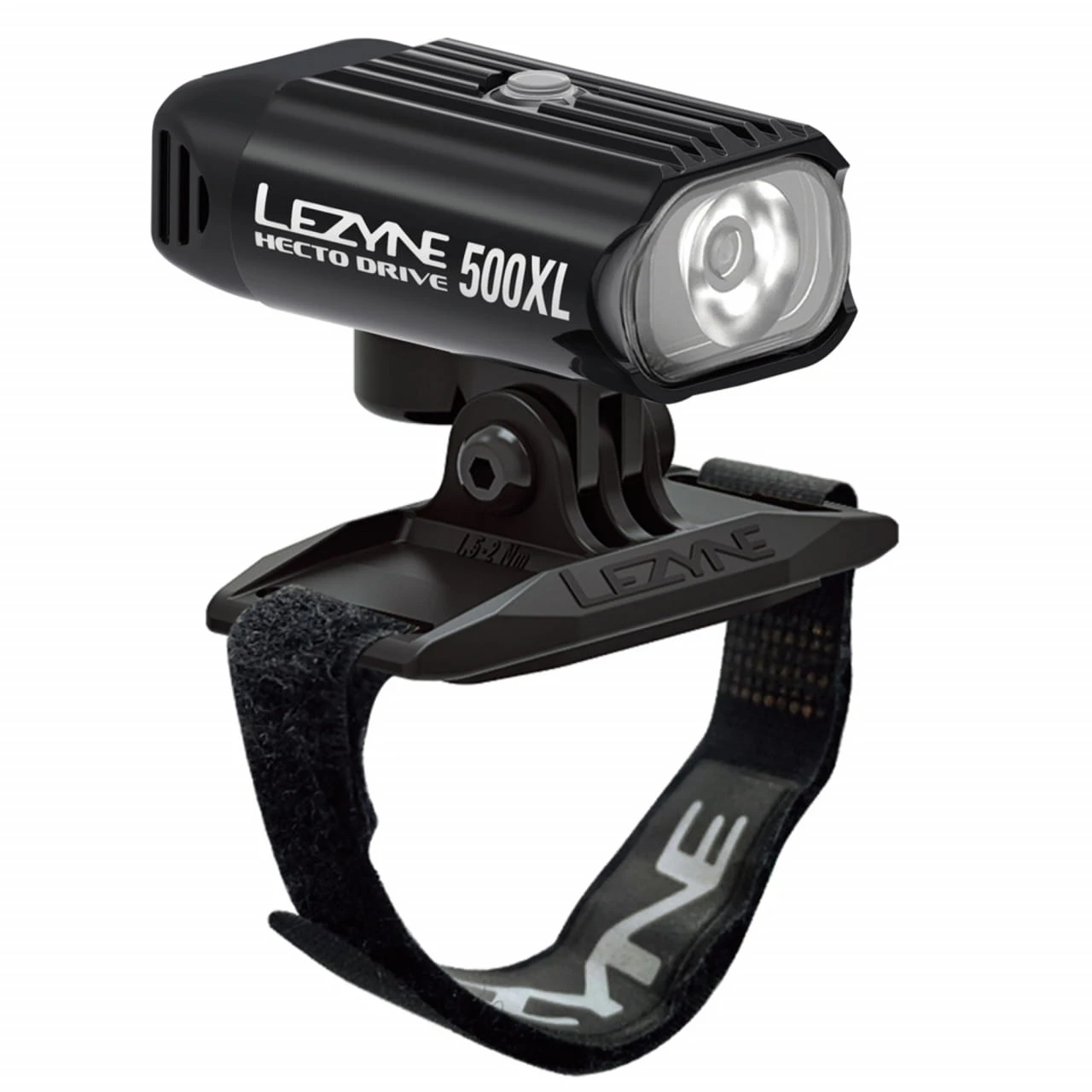 Lezyne Hecto Drive 500XL Helmlampe - Schwarz 3 Lezyne Hecto Drive 500XL Helmlampe - Schwarz