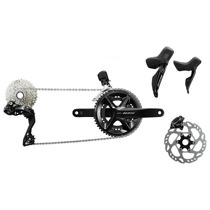 Shimano 105 Di2 R7150 2x12-fach Gruppe 34-50 - 175 Mm 3 Shimano 105 Di2 R7150 2x12-fach Gruppe 34-50 - 175 Mm