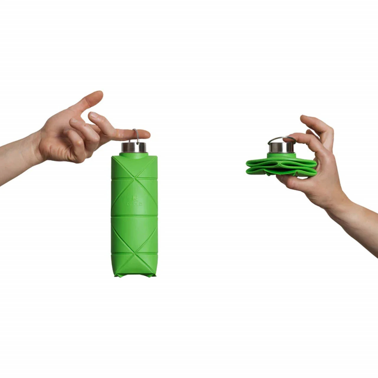 DiFOLD Origami Bottle - Faltbare Trinkflasche 750 Ml - Mighty Green (Hellgrün) 4 DiFOLD Origami Bottle - Faltbare Trinkflasche 750 Ml - Mighty Green (Hellgrün) – Bild 2